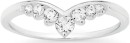 Sterling-Silver-Cubic-Zirconia-V-Ring Sale