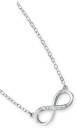 Sterling-Silver-Cubic-Zirconia-Infinity-Necklet Sale