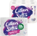 Cotton-Softs-Toilet-Tissue-12-Pack-or-Double-Length-6-Pack Sale