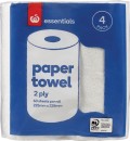 Essentials-Paper-Towel-4-Pack Sale