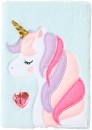 WHSmith-Sparkle-Pop-A5-Plush-Unicorn-Notebook Sale