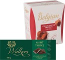 Belgian-Chocolate-Truffles-200g-or-Walkers-Chocolate-Thins-180g Sale