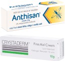 Anthisan-Antihistamine-Cream-25g-or-Crystaderm-Antiseptic-Cream-10g Sale