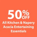 50-off-All-Kitchen-Napery-Acacia-Entertaining-Essentials Sale