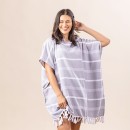 Cove-St-Tropez-Poncho-Charcoal Sale