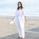 Eco-Anthology-Linen-Blend-Longline-Shirt Sale