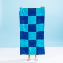 Seaside-Supplies-Double-Jacquard-Velour-Beach-Towel-Check-80x160cm Sale