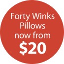 Forty-Winks-Pillows Sale