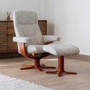 Alesund-Recliner-Footstool Sale