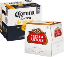 Corona-Extra-12-x-355ml-Bottles-or-Stella-Artois-12-x-330ml-Bottles Sale