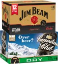 Jim-Beam-Gold-Cola-7-or-Canadian-Club-Premium-Dry-7-12-x-250ml-Cans Sale