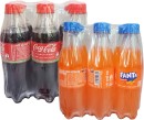 Coke-Fanta-Sprite-Bottles-300ml-6pk Sale