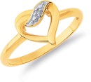 9ct-Diamond-Open-Heart-Ring Sale