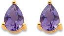 9ct-Amethyst-Studs Sale