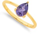 9ct-Amethyst-Solitaire-Ring Sale