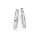 9ct-Diamond-Hoops Sale