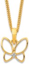 9ct-Diamond-Butterfly-Pendant Sale