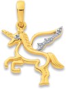 9ct-Diamond-Pegasus-Pendant Sale