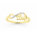 9ct-Diamond-Love-Infinity-Ring Sale