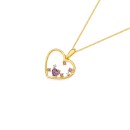 9ct-Amethyst-with-Diamond-Open-Heart-Pendant Sale