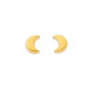 9ct-Crescent-Moon-Studs Sale