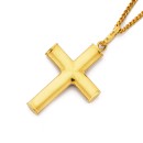 9ct-21mm-Plain-Cross-Pendant Sale