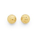 9ct-6mm-Diamond-Cut-Ball-Studs Sale