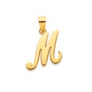 9ct-Script-Initial-M-Pendant Sale