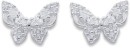 Sterling-Silver-Cubic-Zirconia-Butterfly-Studs Sale