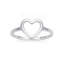 Sterling-Silver-Heart-Ring Sale