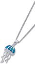 Sterling-Silver-Created-Blue-Opal-Jelly-Pendant Sale