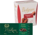 Belgian-Chocolate-Truffles-200g-or-Walkers-Chocolate-Thins-180g Sale