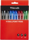 Whitcoulls-Comfort-Grip-Ballpoint-Pens-Pack-of-10 Sale