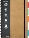 Whitcoulls-A4-Kraft-Project-Book-with-5-Removable-Dividers Sale