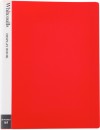 Whitcoulls-A4-20-Pocket-Red-Display-Book Sale