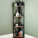 Kansas-4-Tier-Corner-Bookshelf Sale