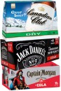 Canadian-Club-Dry-48-10-x-330ml-Bottles-Jack-Daniels-Cola-48-or-Captain-Morgan-Spiced-Cola-6-10-x-330ml-Cans Sale