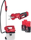 Milwaukee-M12-Handheld-Chemical-Sprayer-Brushless-Pruning-Shears-Battery-Twin-Pack-Combo Sale