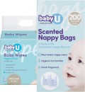 Baby-U-Baby-Wipes-240-Pack-or-Scented-Nappy-Bags Sale