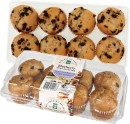 Woolworths-Muffins-Mini-Chocolate-Chip-or-Blueberry-8-Pack Sale