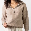 Simple-Sunday-Zip-Rib-Knit Sale