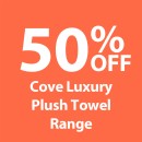 50-off-Cove-Luxury-Plush-Towel-Range Sale