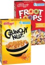 Kelloggs-Coco-Pops-375g-Crunchy-Nut-Clusters-380g-or-Froot-Loops-285g Sale