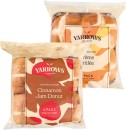 Woolworths-Yarrows-Cinnamon-Jam-Donut-or-Creme-Brulee-Hot-Cross-Bun-4-Pack Sale