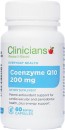 Clinicians-Coenzyme-Q10-200mg-60-Capsules Sale