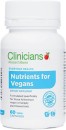 Clinicians-Nutrients-for-Vegans-60-Capsules Sale