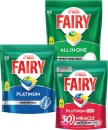 Fairy-Dishwasher-Tablets-42-52-64s Sale