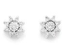 9ct-Diamond-Star-Stud-Earrings Sale