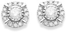 9ct-White-Gold-Diamond-Earrings Sale