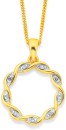 9ct-Diamond-Weave-Pendant Sale